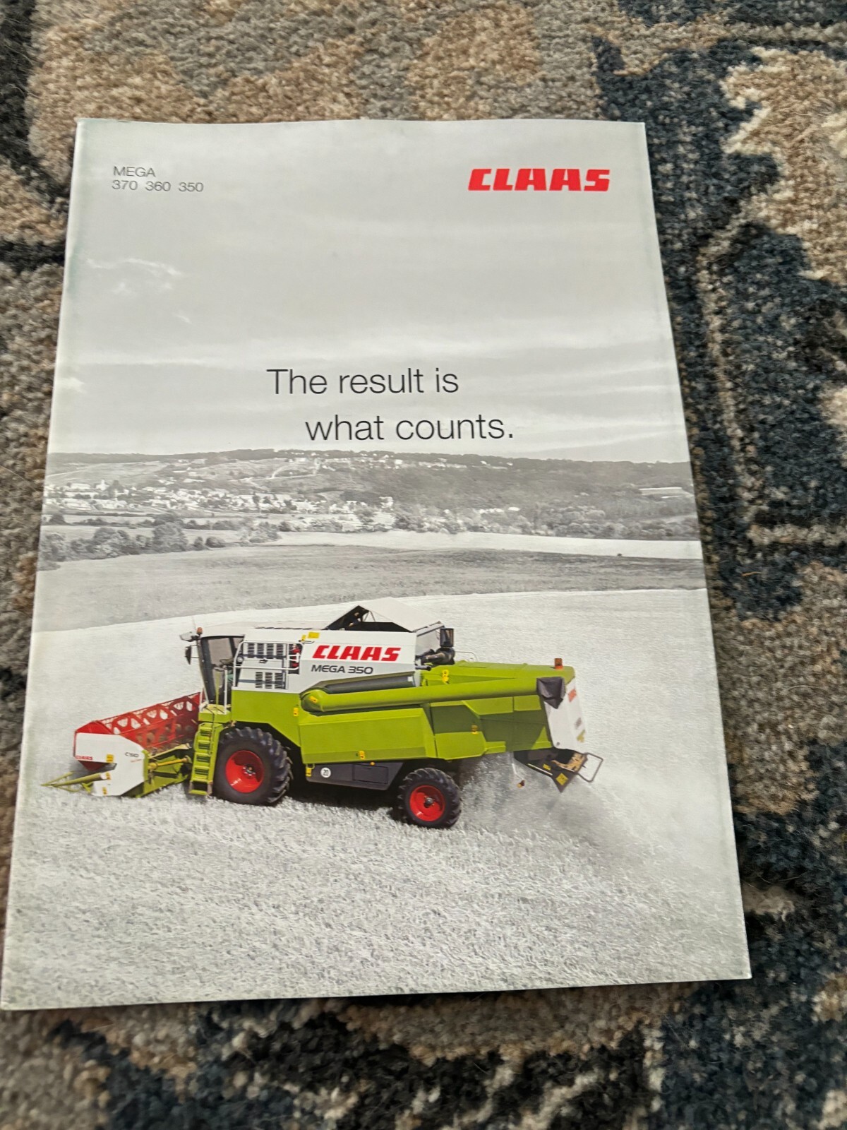 Claas Meg 370 360 350 Combine Brochure FCCA24