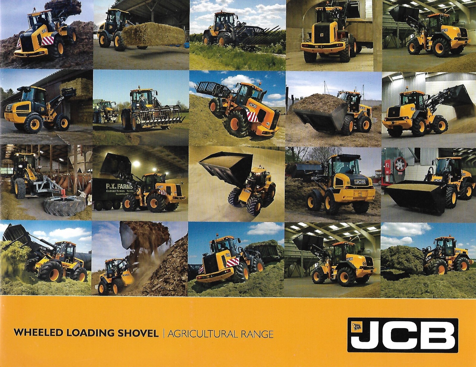 Farm Equipment Brochure – JCB – Wheel Loader Product Line Overview c2014 (F7972)