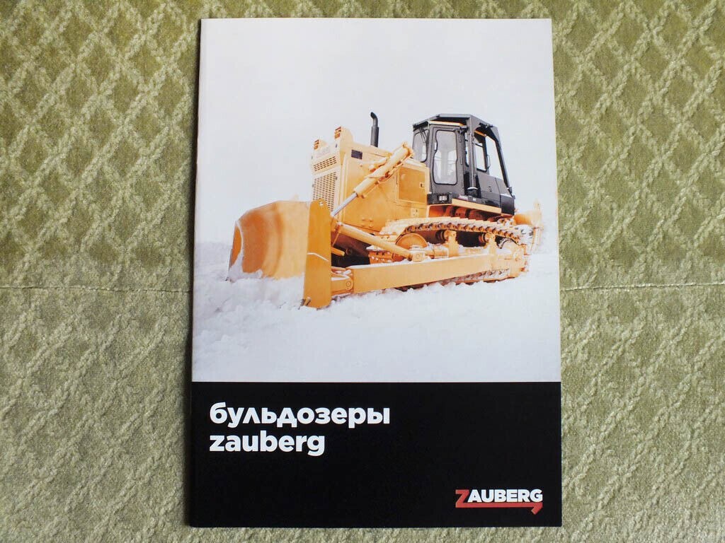 ZAUBERG B5 / B7 / B8 / B9X Bulldozers Construction Equipment Brochure 2023