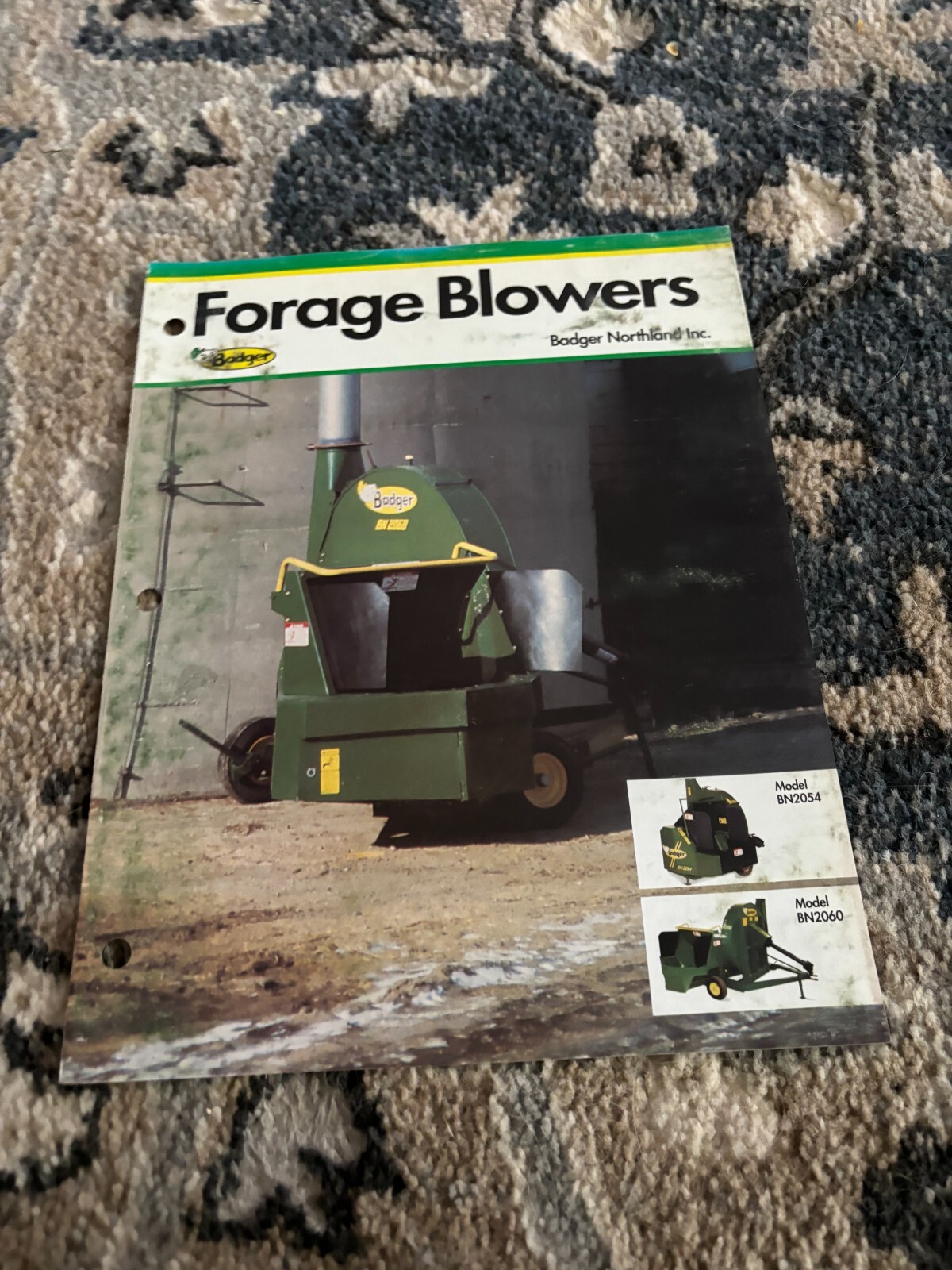 Badger Forage Blowers Brochure FCCA24