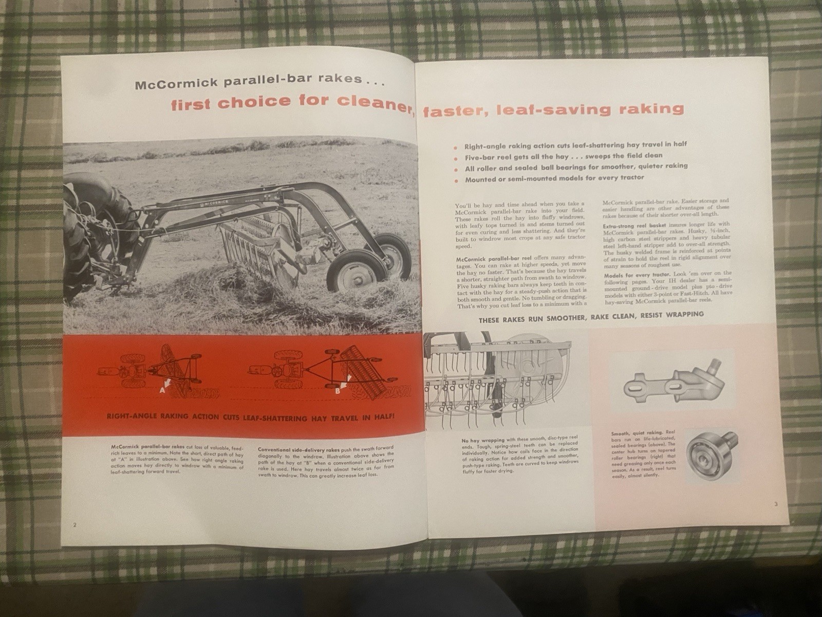 International Harvester Hay Rake Brochure