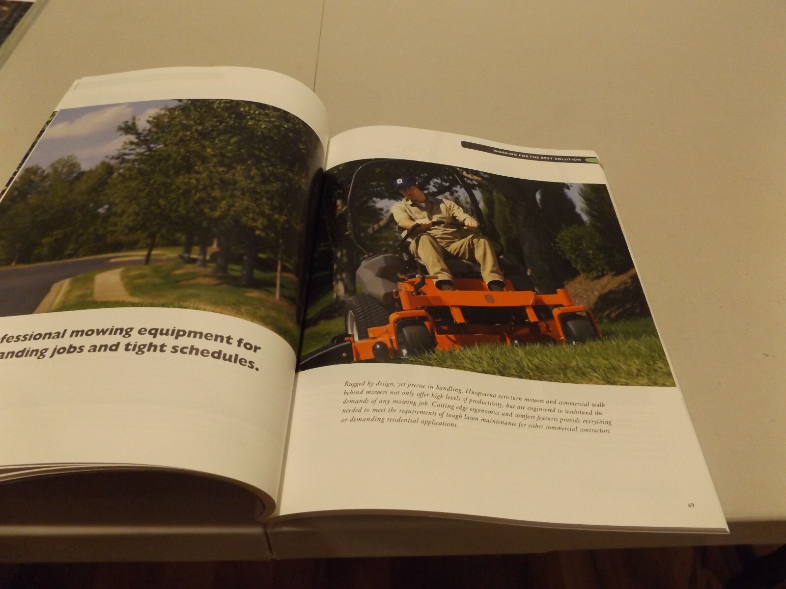 HUSQVARNA 2011 PRODUCT RANGE, LIT # 577 71 70-05 2011