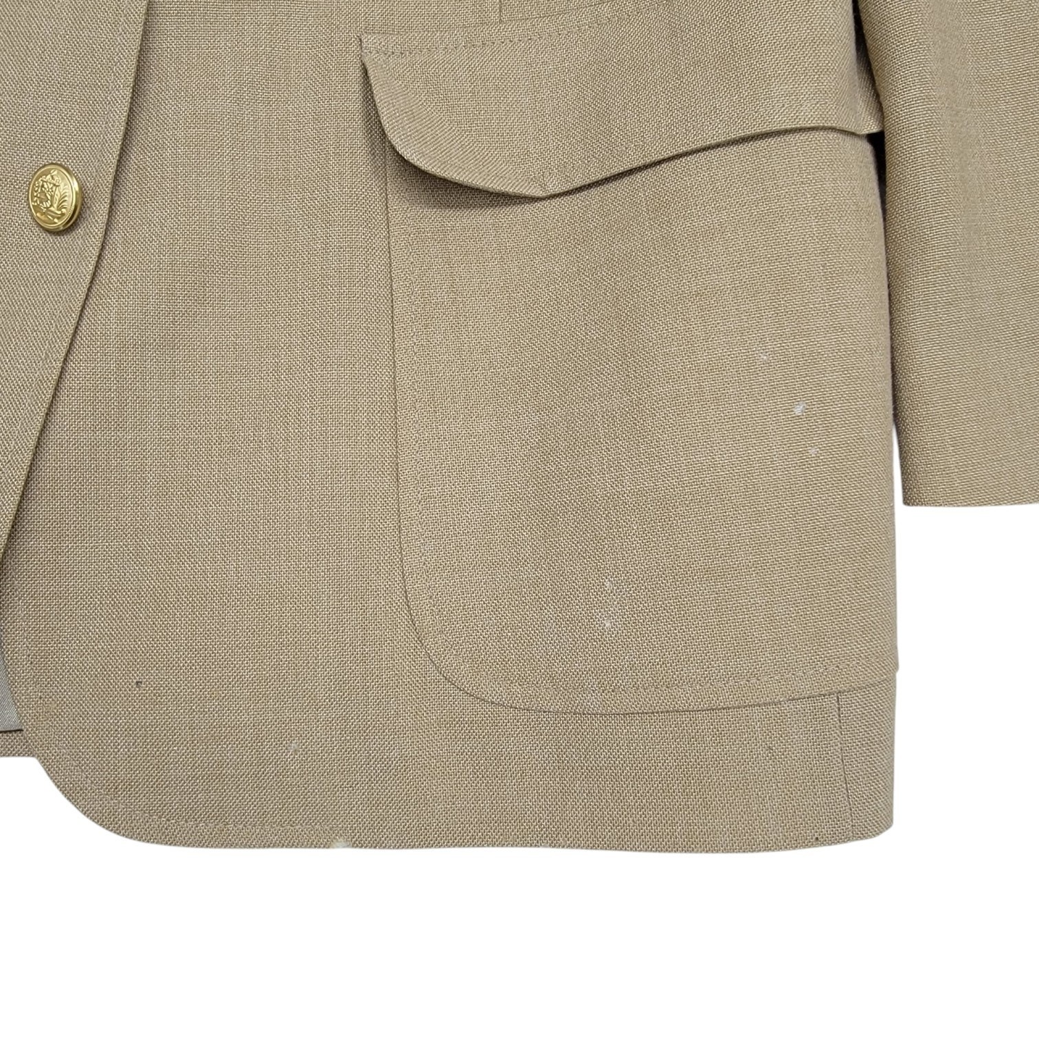 Vtg Toro Company Bullion Crest Blazer 42R Foursome Executive Award USA READ