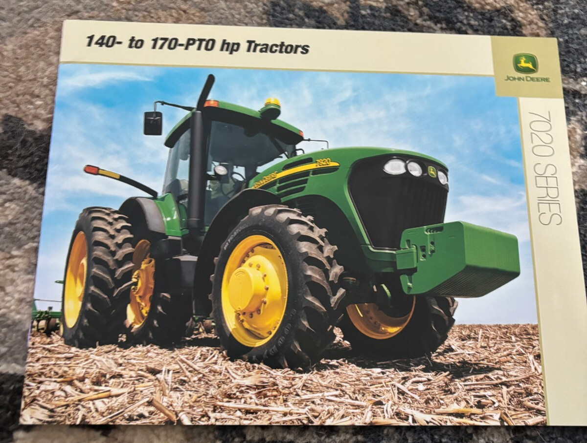 John Deere 7720 7820 7920 Tractor For 2003 Brochure FCCA25