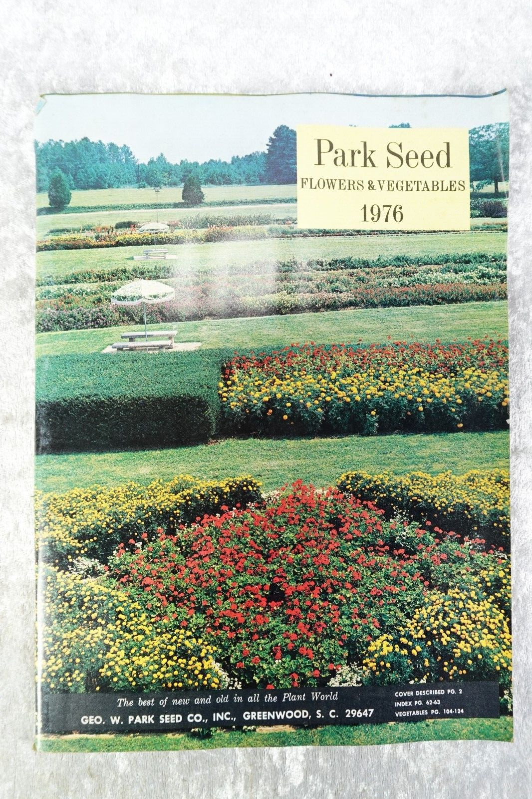 3 Vintage 1953, ’55 Vegetable Flower Gardener Handbooks Park Seed Catalog 1976