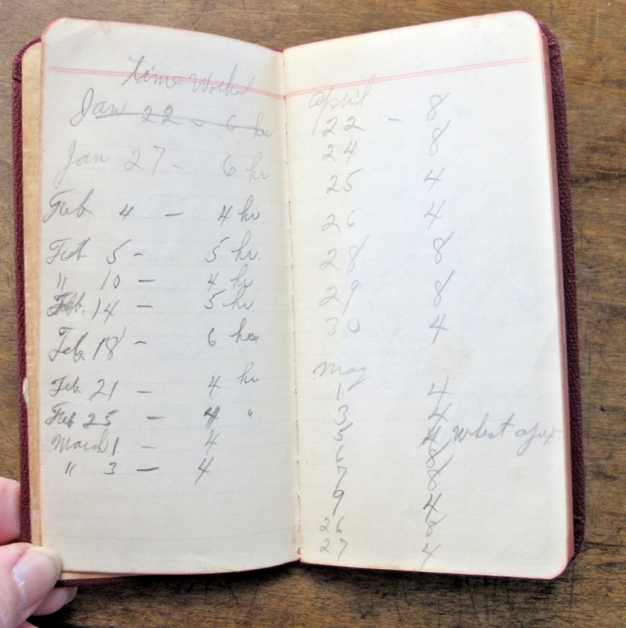 LOT OF VTG FARM POCKET LEDGERS AND GESTATION CHART ADVERTISING PROMOTIONS