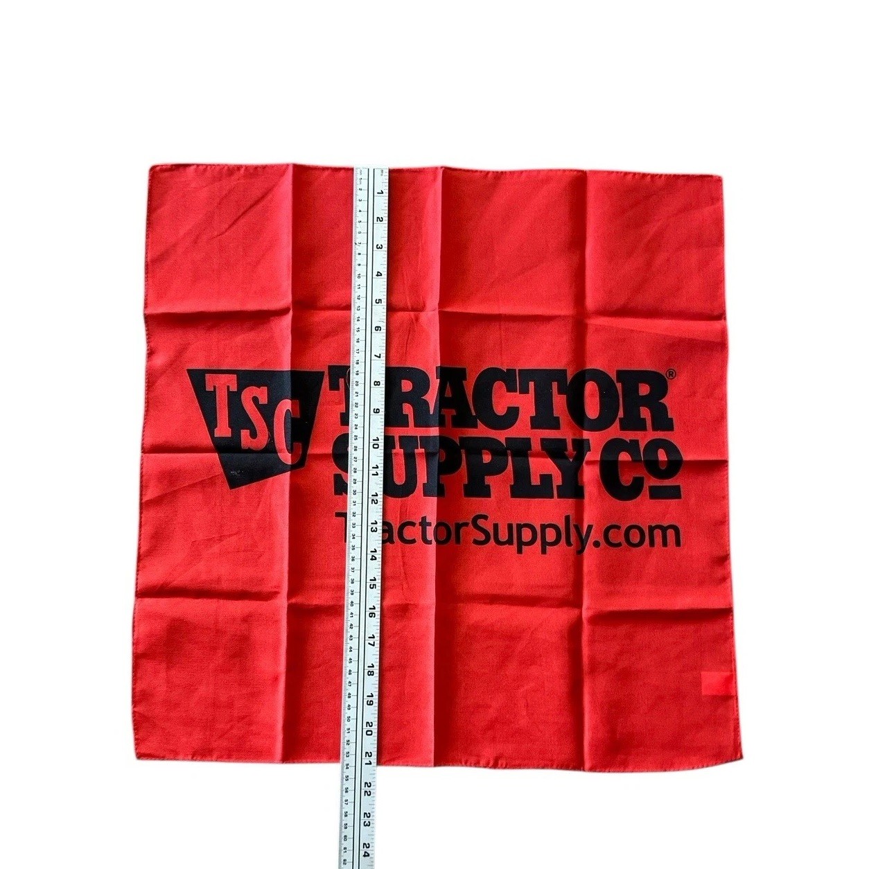 TSC Tractor Supply Company Bandana Western Square Scarf Advertising Promo Farm