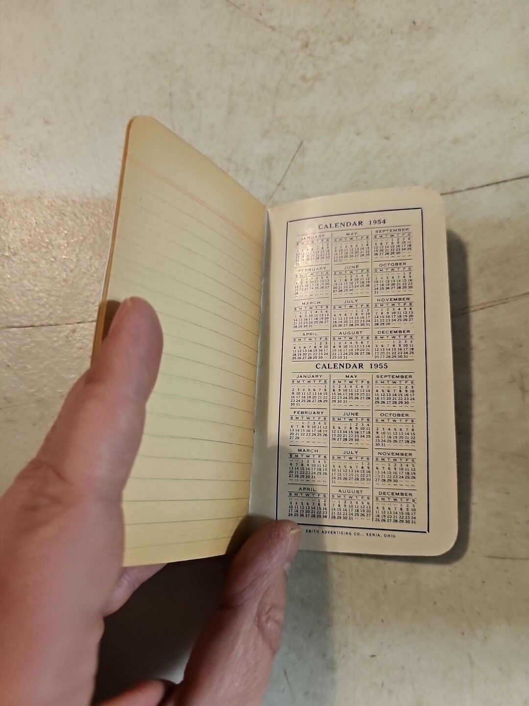 Lebanon Chemical Corp Lebanon PA Fertilizer Notebook Shirt Pocket Memo Book 1954