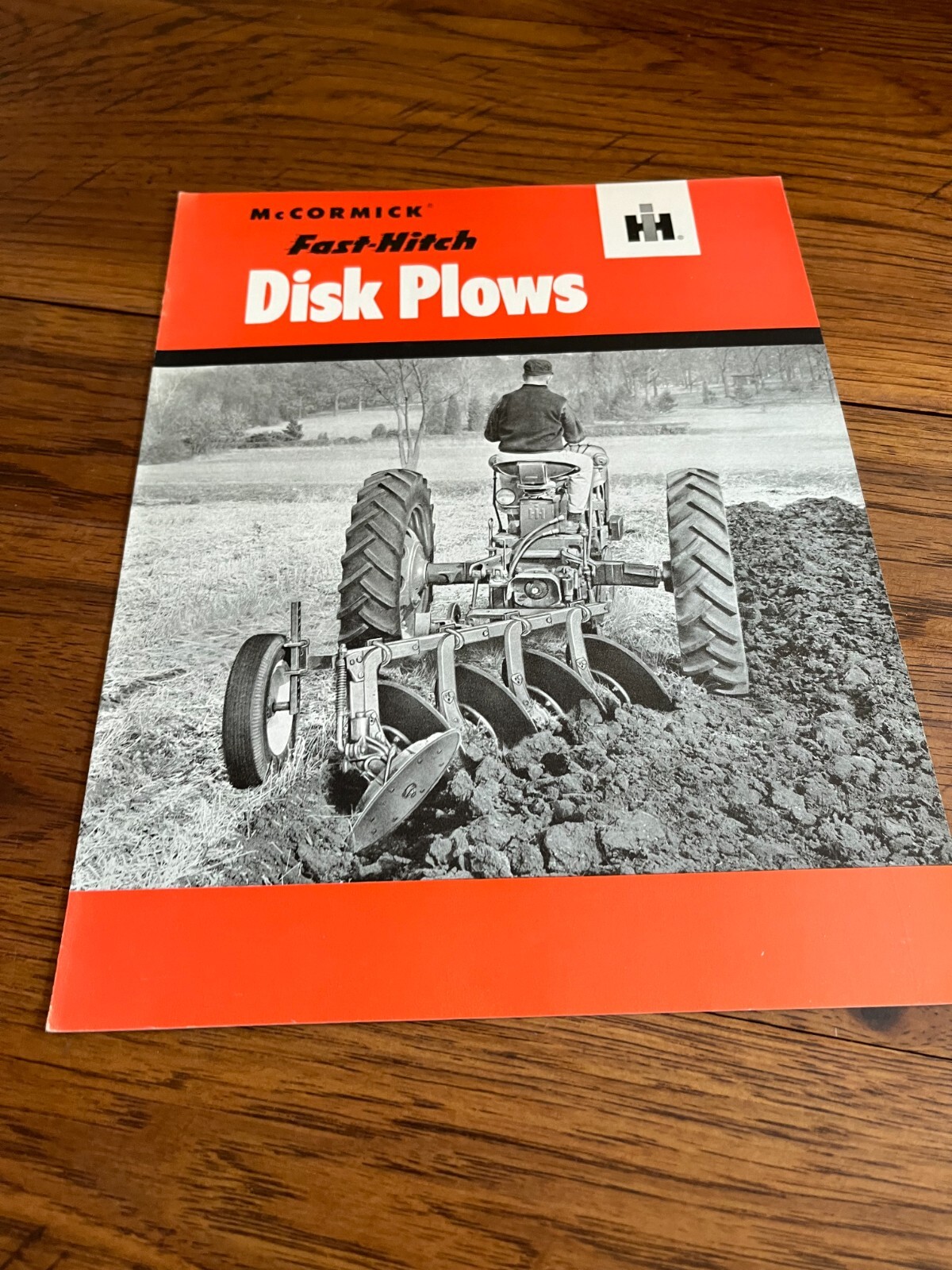 International Harvester Fast Hitch Disk Plow For 1957 Brochure FCCA
