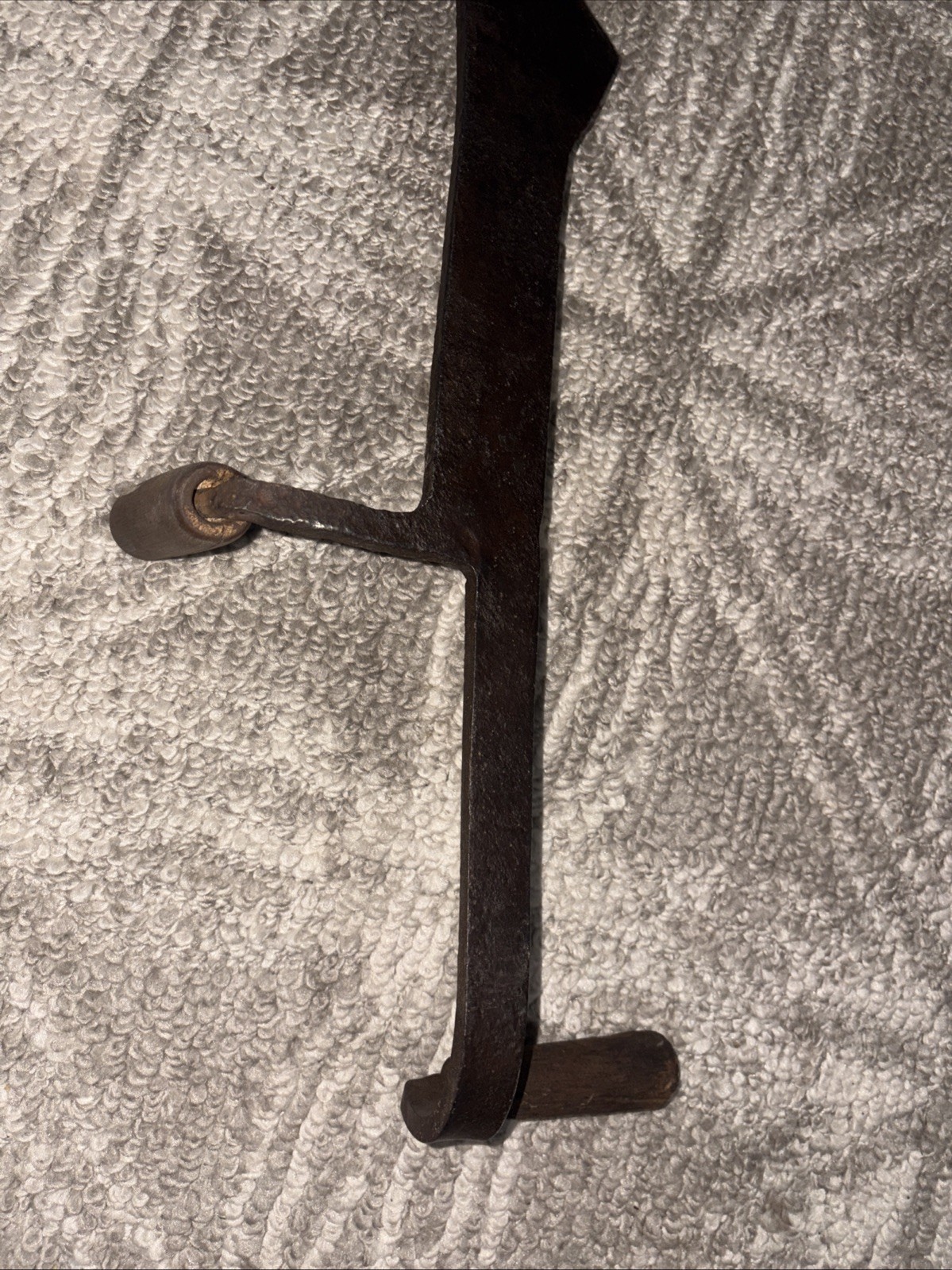 Antique Hay Knife / Silage Cutter Farm Tool – Large Serrated Fodder Knife 35”
