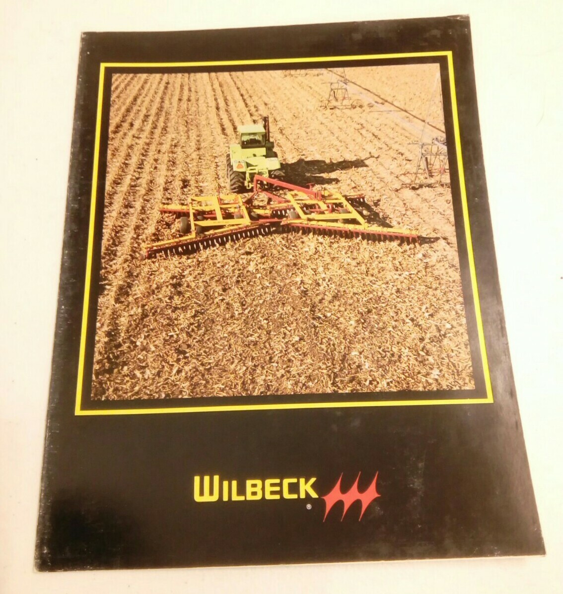 VINTAGE 1970’S WILBECK TWIN OFFSET 1900/2000 FARM TRACTOR WHEELED DISCS BROCHURE