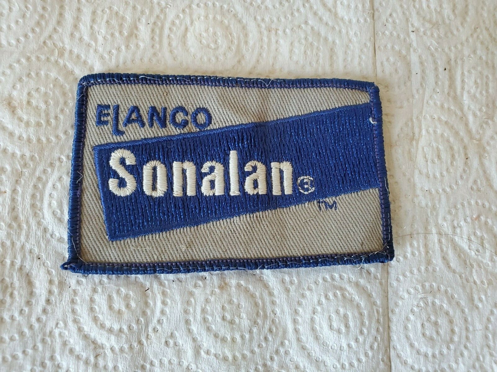 4′ x 2-1/2″ cloth patch elanco sonalan farm herbicide corn soybeans