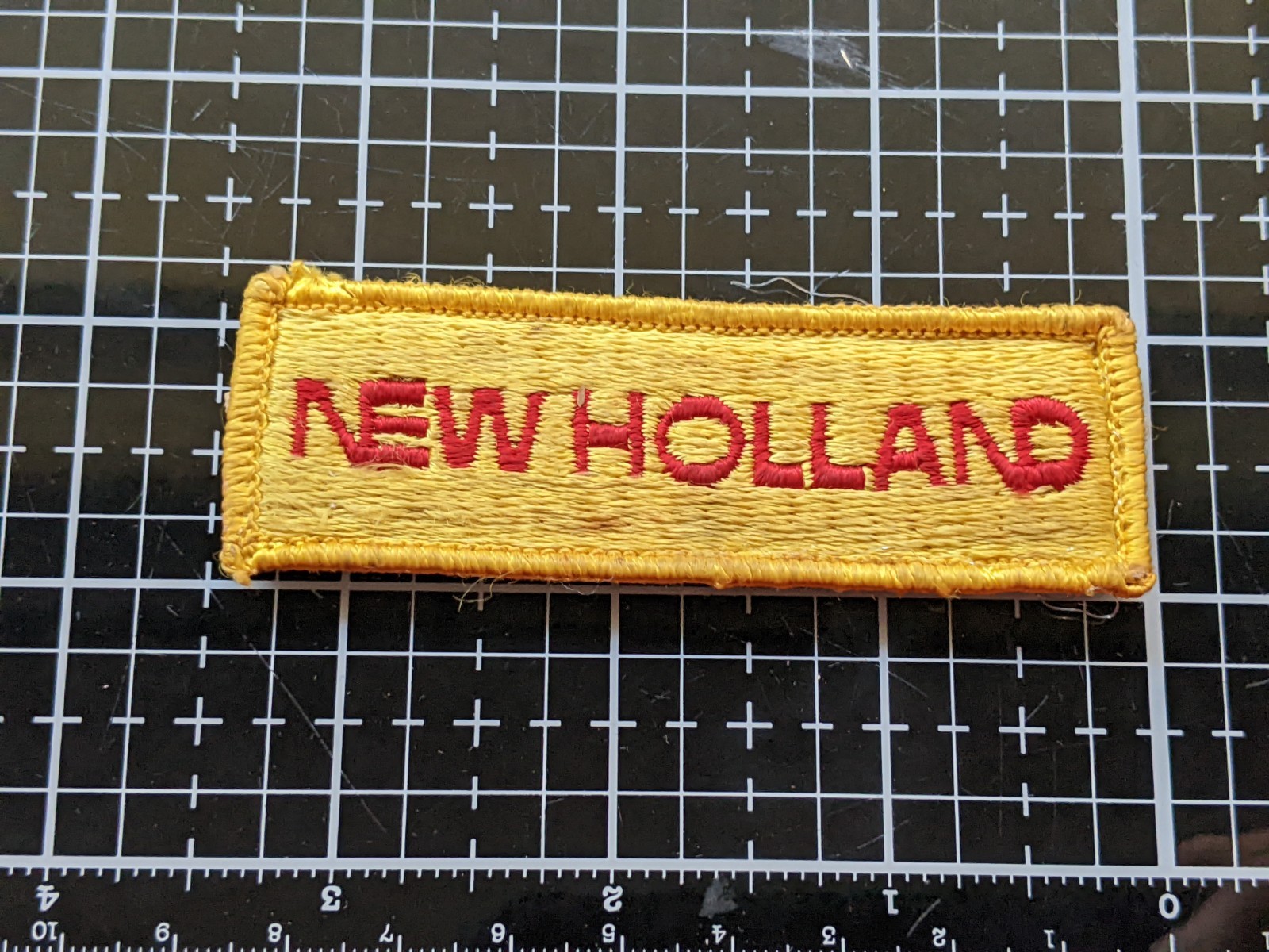 Vintage New Holland machinery Cloth patch