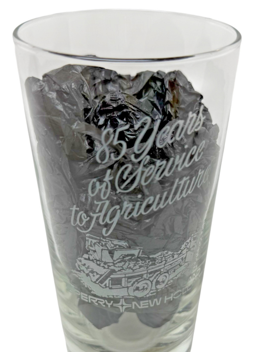Sperry New Holland 85 Years of Service to Agriculture Glass(es) 1980 Tractor – E