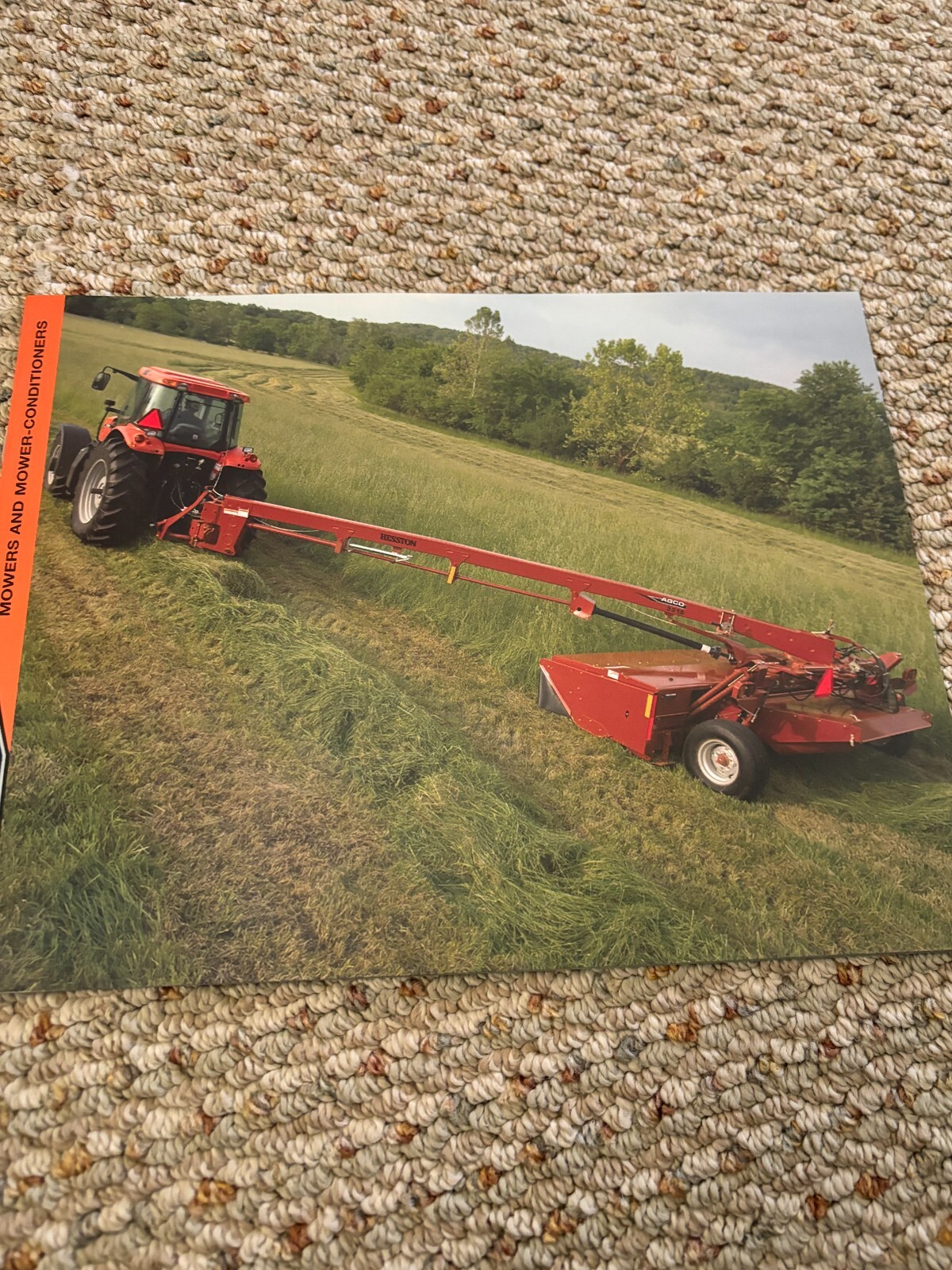 Hesston AGCO Mowers & Mower Conditioners for 2007 Brochure FCCA24