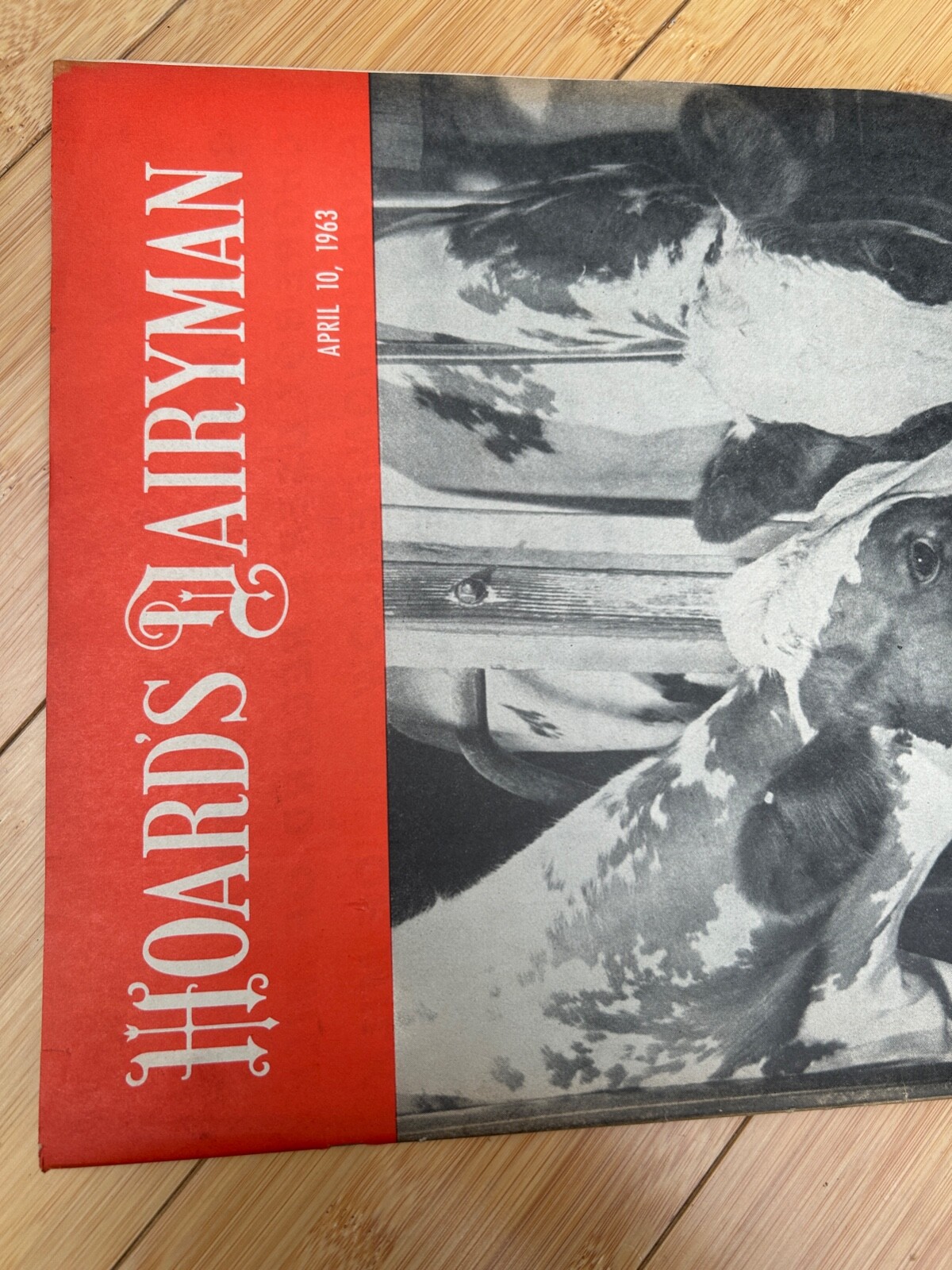 APR 10 1963 HOARD’S DAIRYMAN DAIRY FARM MAGAZINE JUDGING CONTEST COWS PRODUCED