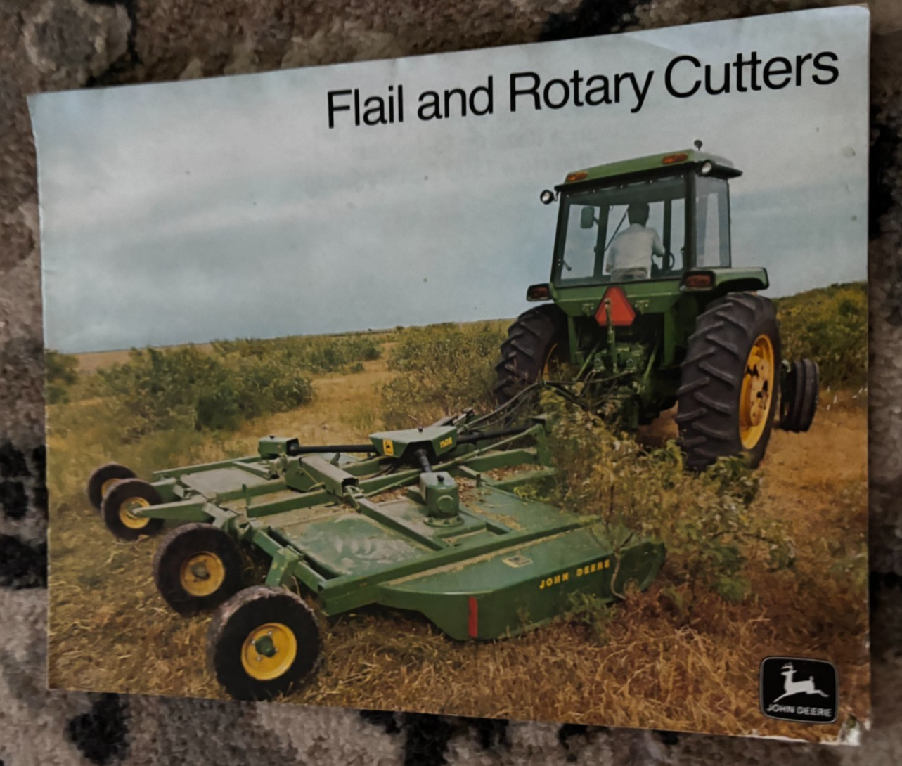 John Deere Flail & Rotary Cutters For 1974 Brochure DCPA26