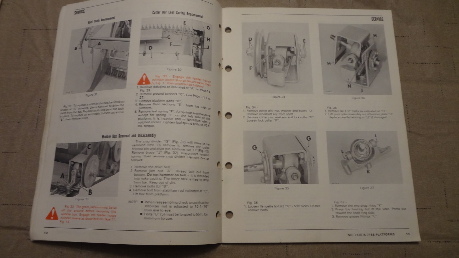 New Idea 713S 716S Grain Head Operator’s Manual US-191