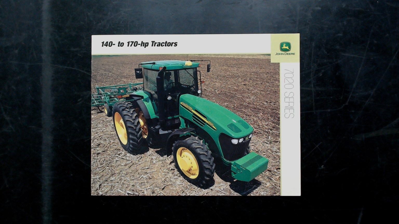 John Deere 7020 Series Brochure 140-170 hp Tractors Agricultural