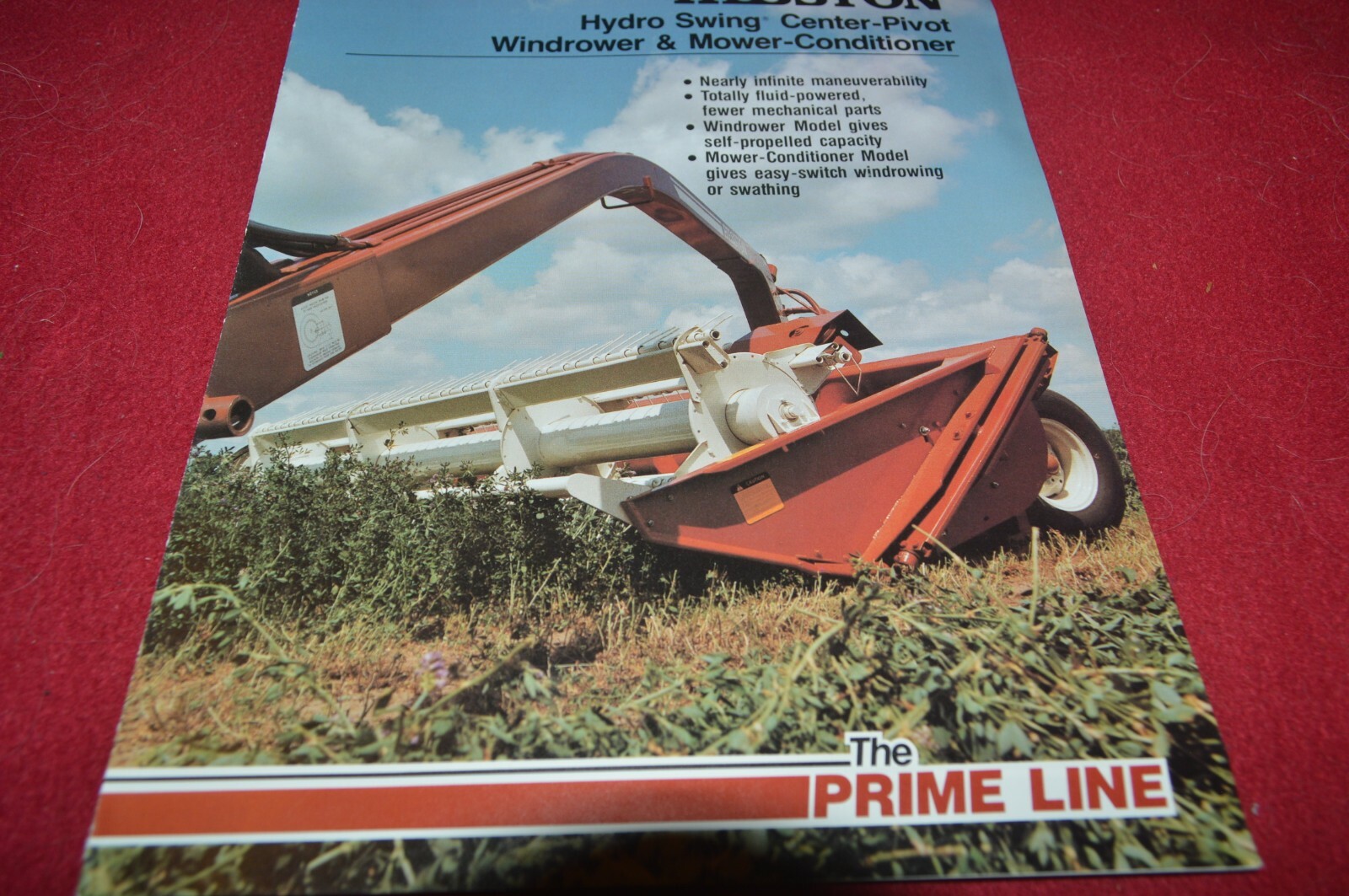 Hesston 1010 1014 Hydro Swing Mower Conditioner Brochure FCCA