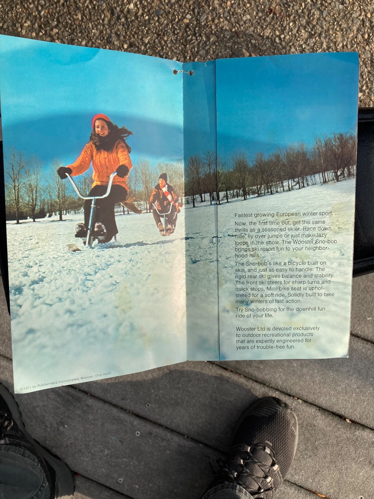Wooster Sno Bob brochure