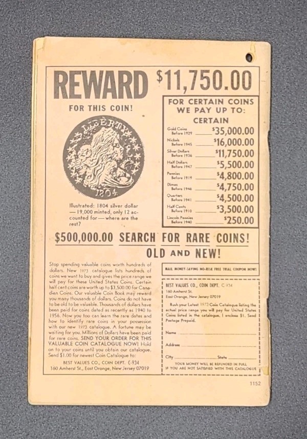 Baer’s Agricultural Almanac 1973 Lancaster Lestz