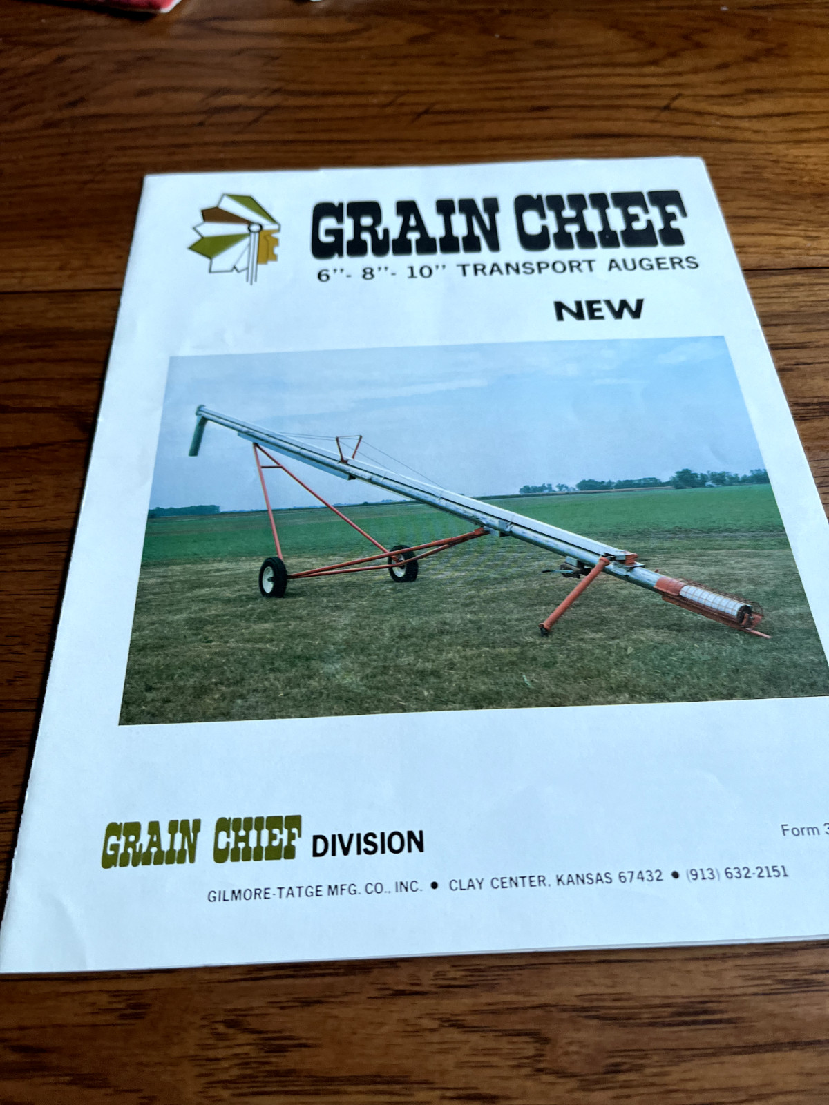 Grain Chief Transport Augers Brochure BAOH