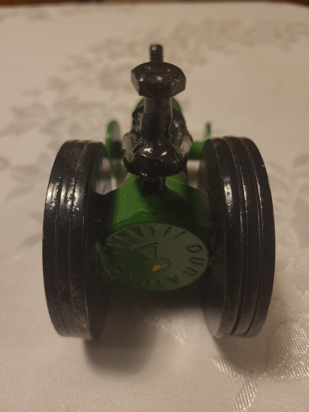 Custom Handmade Farm Tractor Scrap Bolts & Nuts – Black, Green 3 1/2″ H x 5″ L