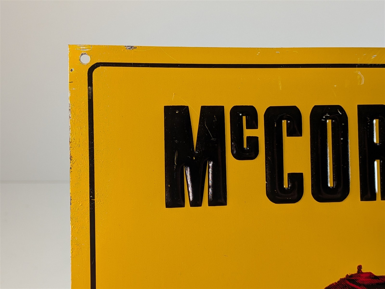 McCormick Deering Parts Service Tractor 14″ Tin Sign