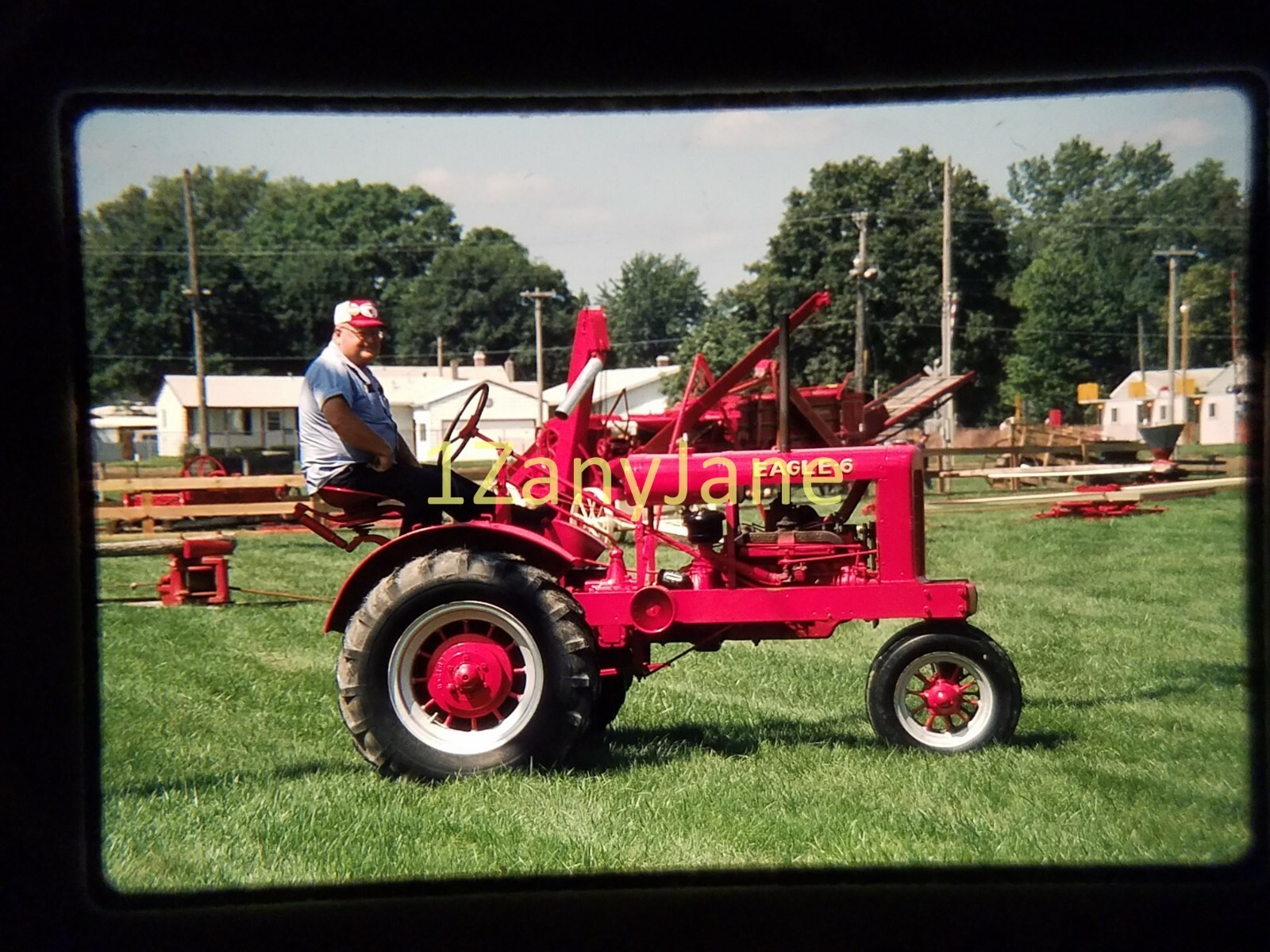 AC3603 35mm Slide of an Allis-Chalmers from MEDIA ARCHIVES MAN EAGLE TRACTOR