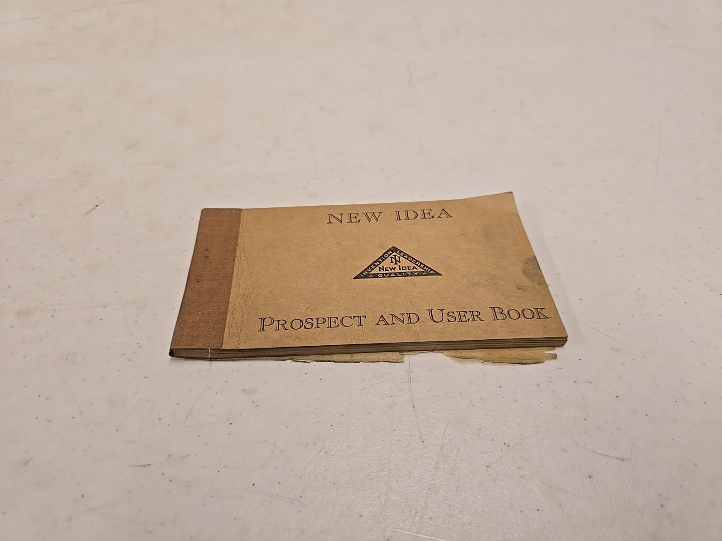Vintage 1940’s New Idea Farm Equipment Advertising Prospect & User Book Pair
