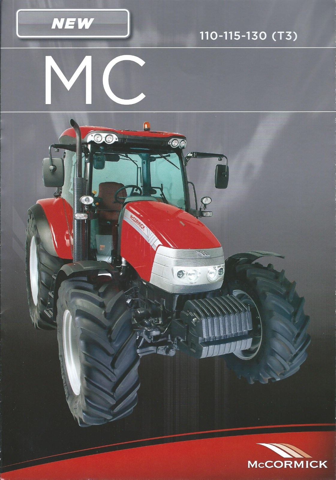Farm Tractor Brochure – McCormick – 110 115 130 (T3) – 2011 (F5495)