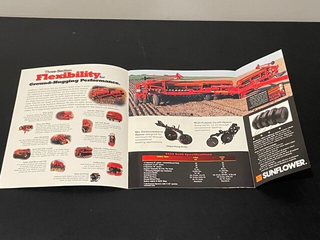 Sunflower Series 5000 Field Cultivator & 9000 Grain Drill Dealer’s Brochure