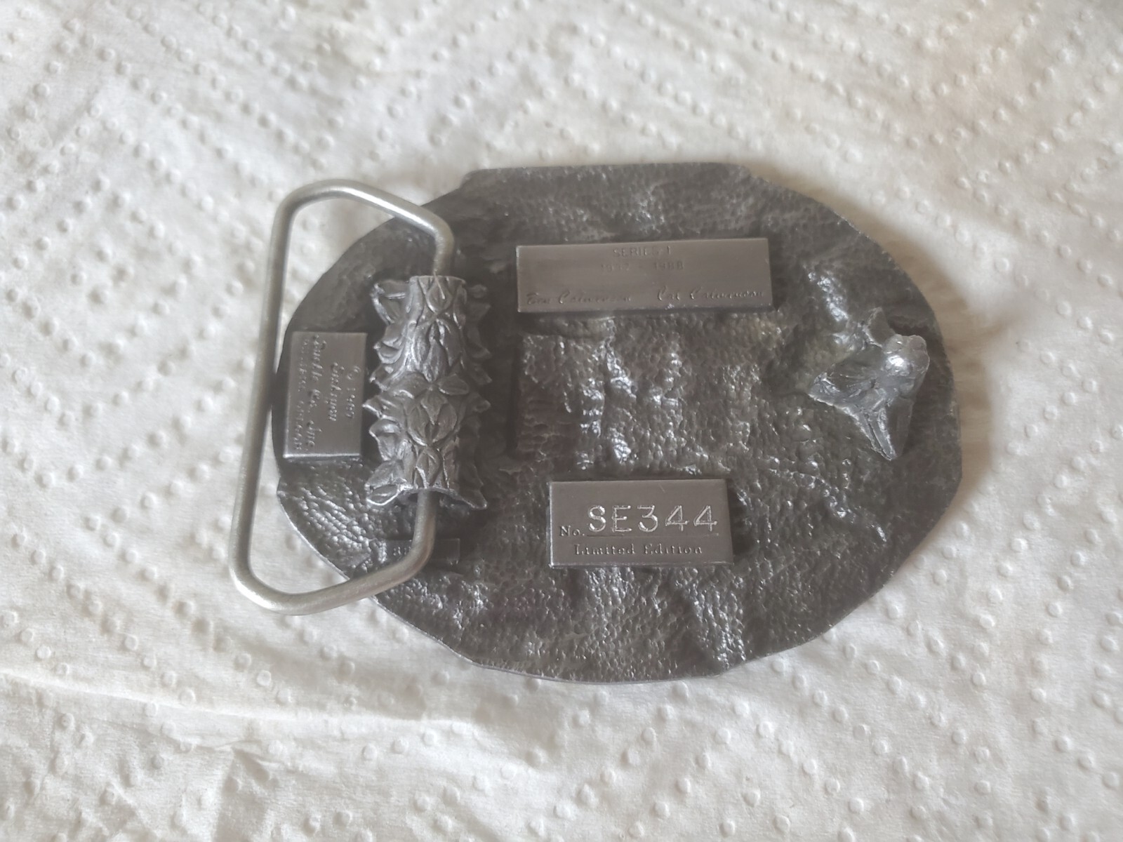 Metal Belt Buckle TISCO 52 Years Tractor Implement Supply Company