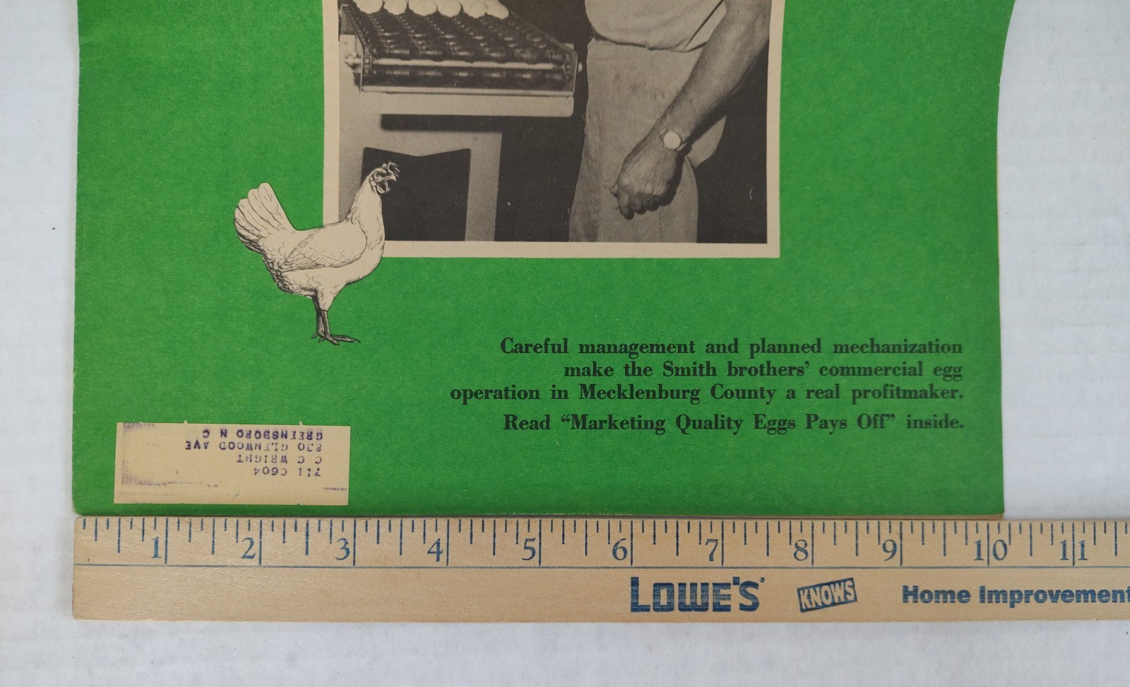 2 Vintage 1964 North Carolina Farm and Ranch Newsletters Articles Advertising