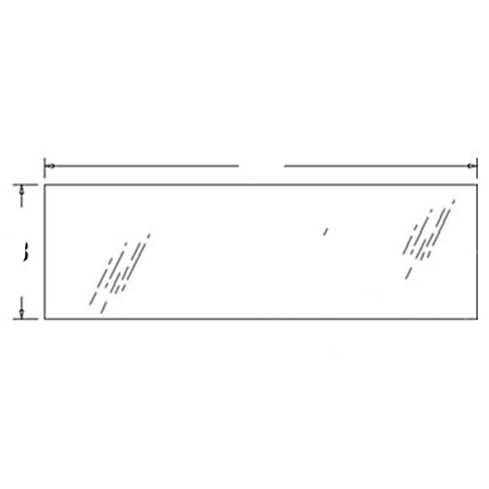 Rear Glass Lower Window 3A751-70550 Fits Kubota M5700 M8200 M9000 M95S
