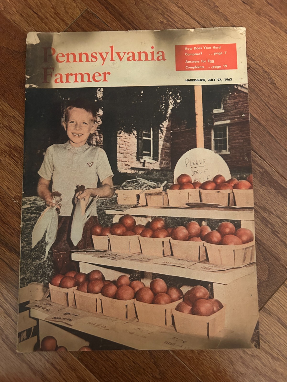 (5) Vintage {1962-1963} “PENNSYLVANIA FARMER” {Harrisburg} Magazine Lot, RARE!