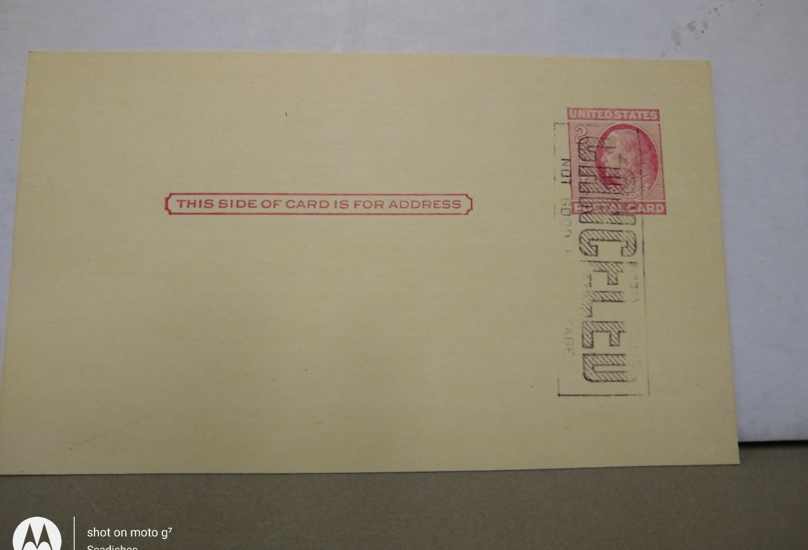 Vintage Kling Seed Co. Cedar Rapids Iowa Fertilizer Limestone Postcard 2 Cent