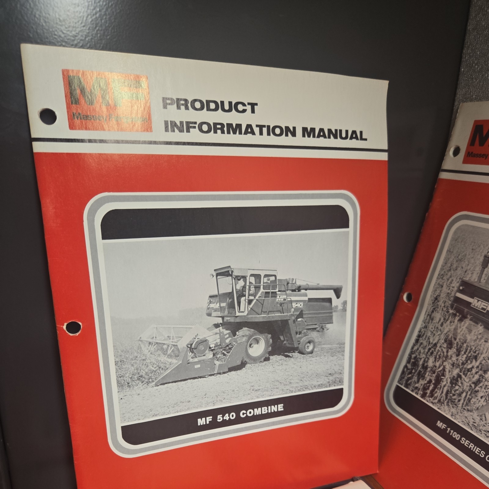 Massey Ferguson MF 540, 850, 1100, COMBINES Product Information Manual Lot of 7