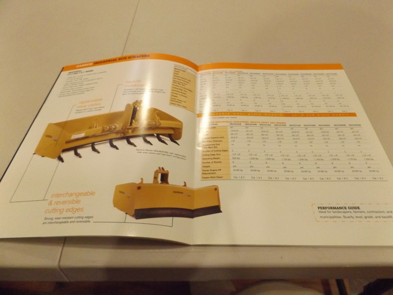 WOODS LANDSCAPE EQUIPMENT, WOODS, GANNON, HERITAGE LIT. # B-04024 2011
