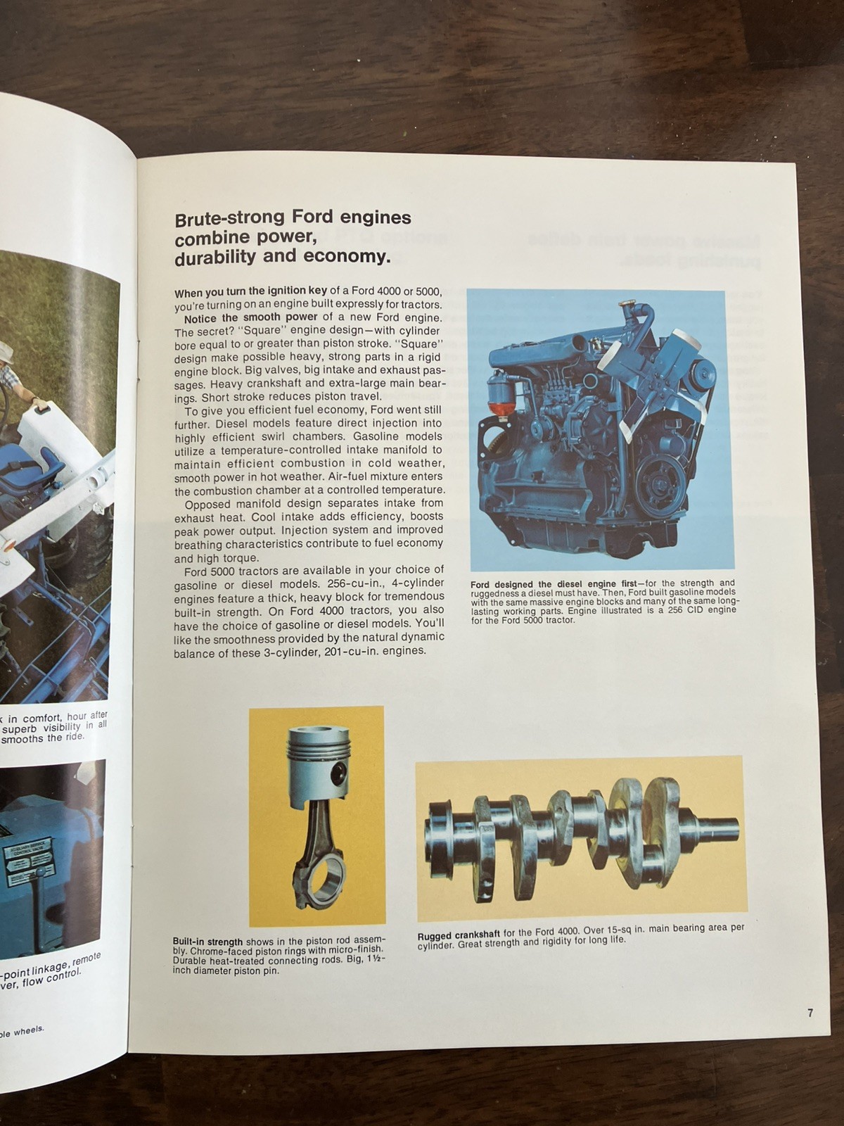 Ford Tractor Literature 4000/5000 series