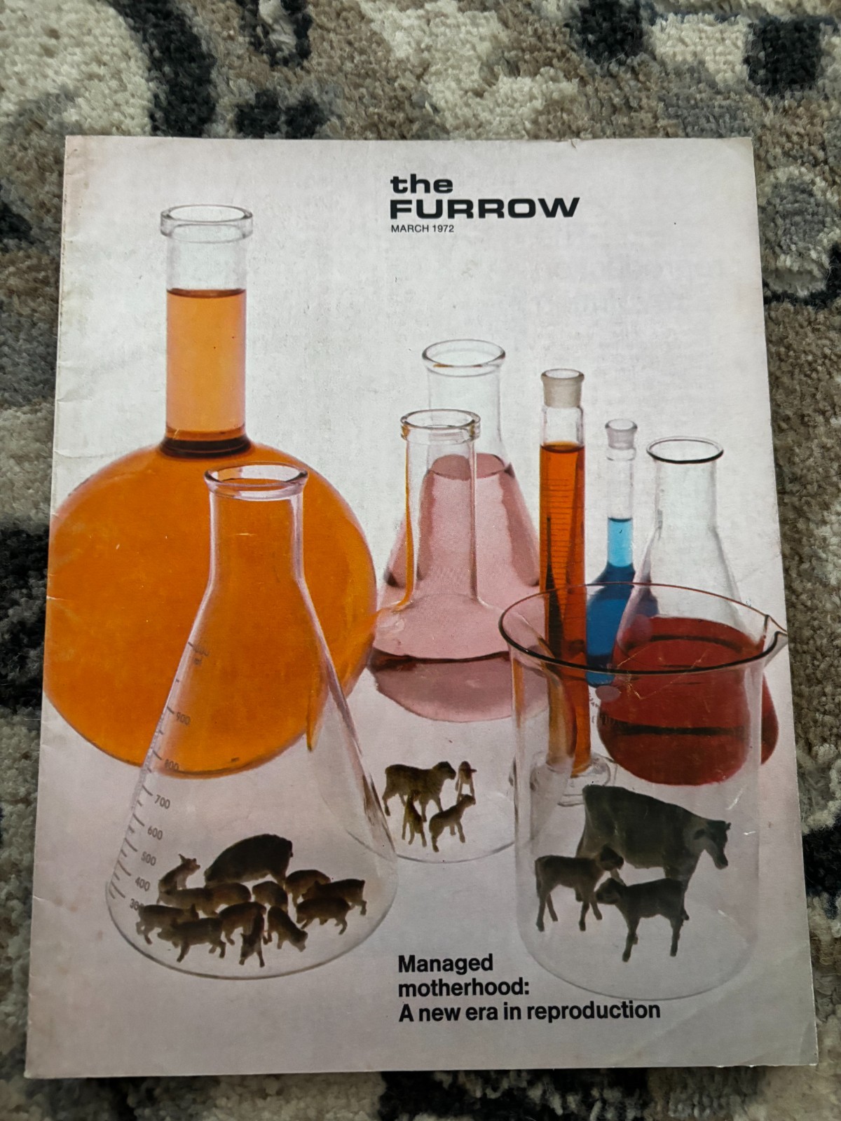 John Deere Furrow Magazine March 1972 Brochure DCPA26