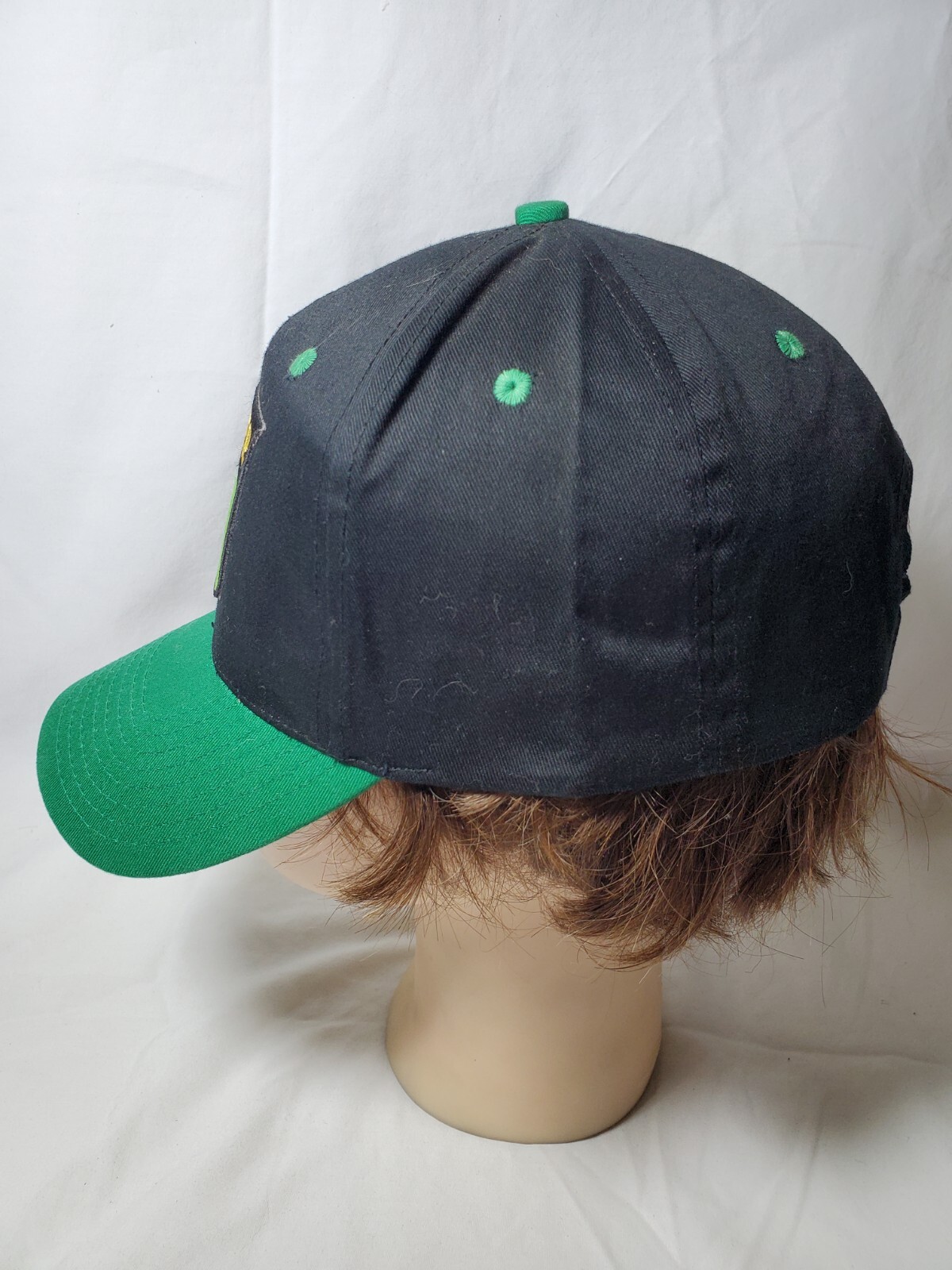 Oliver Vintage Embroidered Logo Double Row Snapback Hat Cobra 100% Cotton