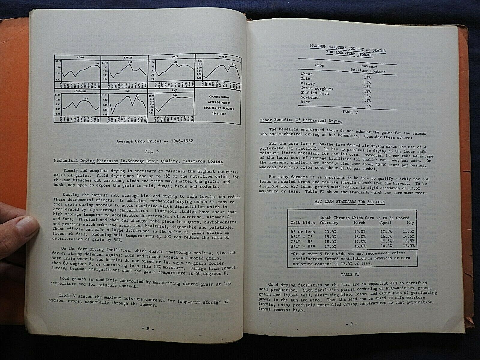 1958 Aerovent Crop Drying Systems Farm Grain Bins Portable Corn Bean Lansing MI