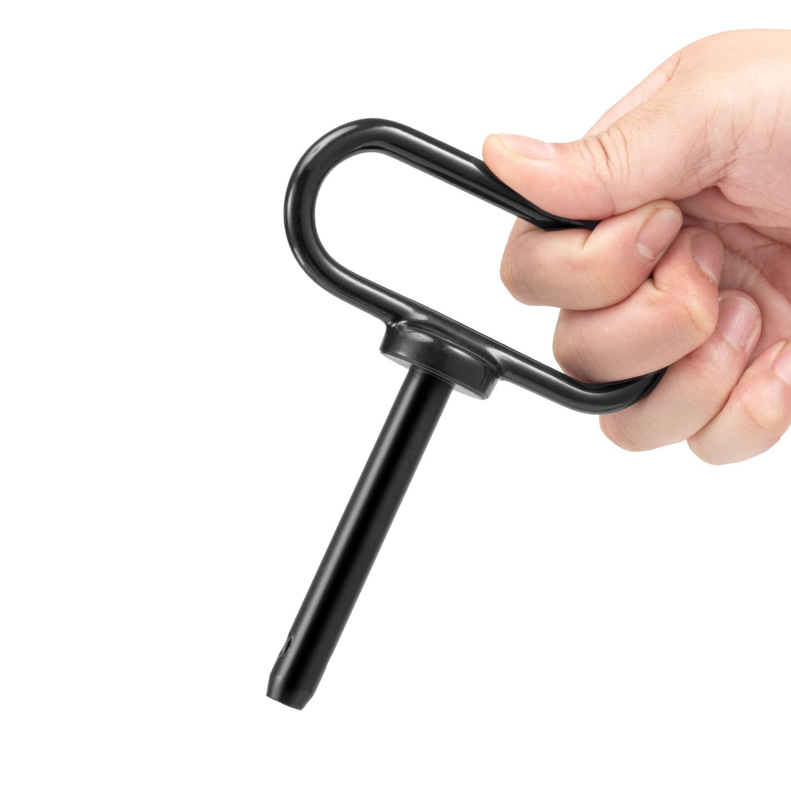 CZC AUTO 2 Pack Hitch Pin 1/2 x 3 Inch Lawn Mower Trailer 1/2inch, Black