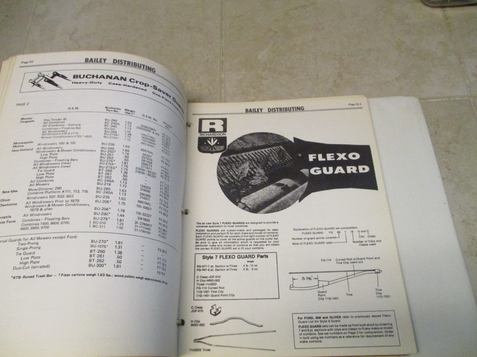 VtG Farm Supply Catalog Bailey Distributing Tractor Implements Hay Brochures
