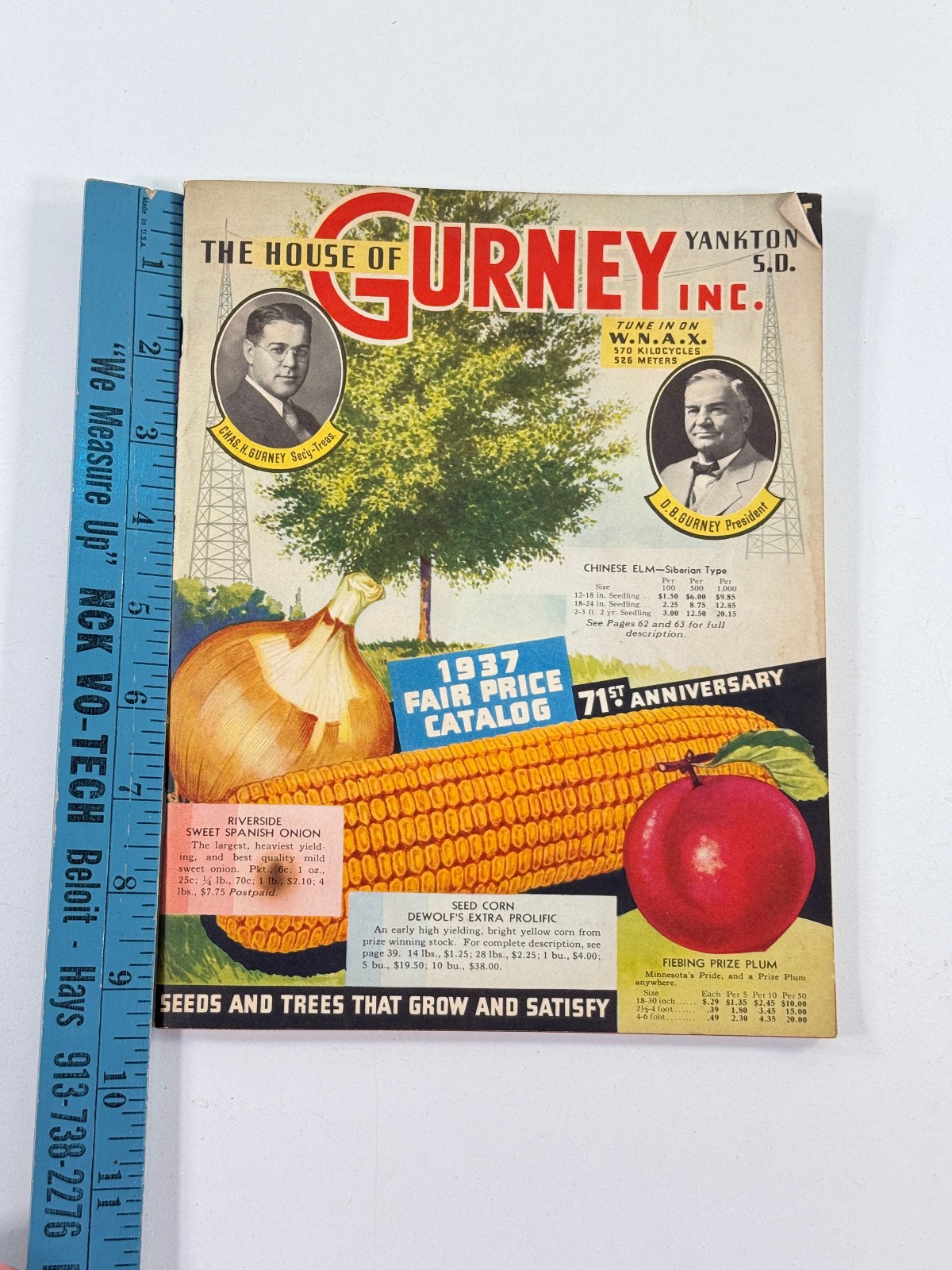 1937 House of Gurney Advertising Catalog Yankton South Dakota SD