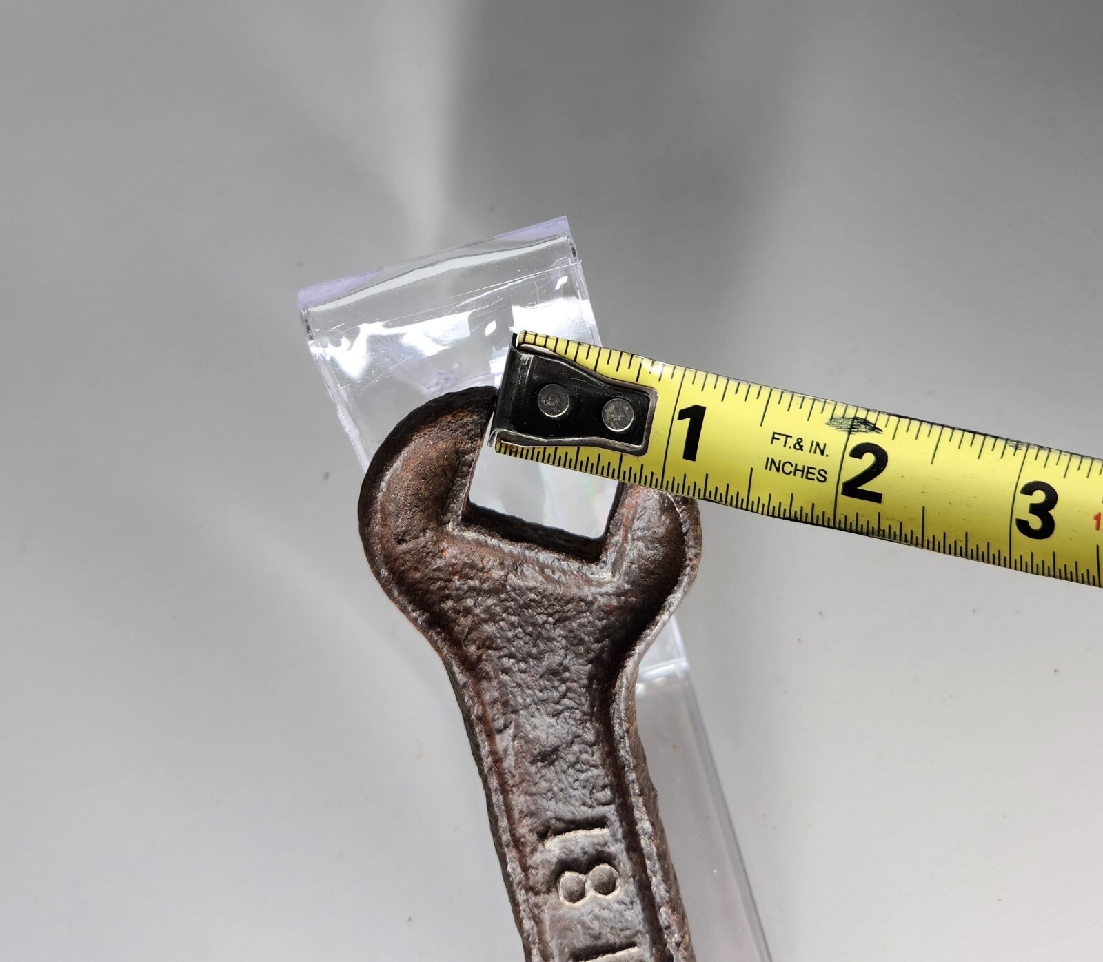 Vintage MOLINE PLOW Co. # M81 Pitman Wrench FARM IMPLEMENT TOOL WRENCH Small 5″