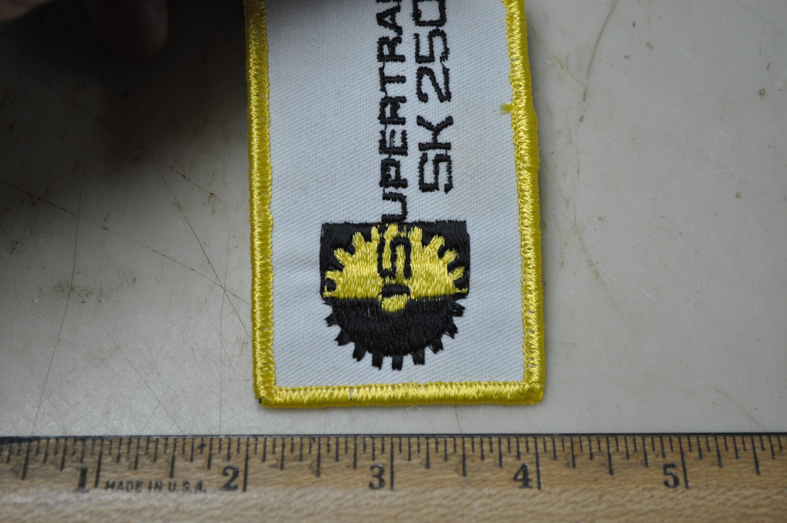 SuperTrak SK250 Forestry Mulcher SUPERTRAK SK 250 Cloth Patch,for a cap/uniform