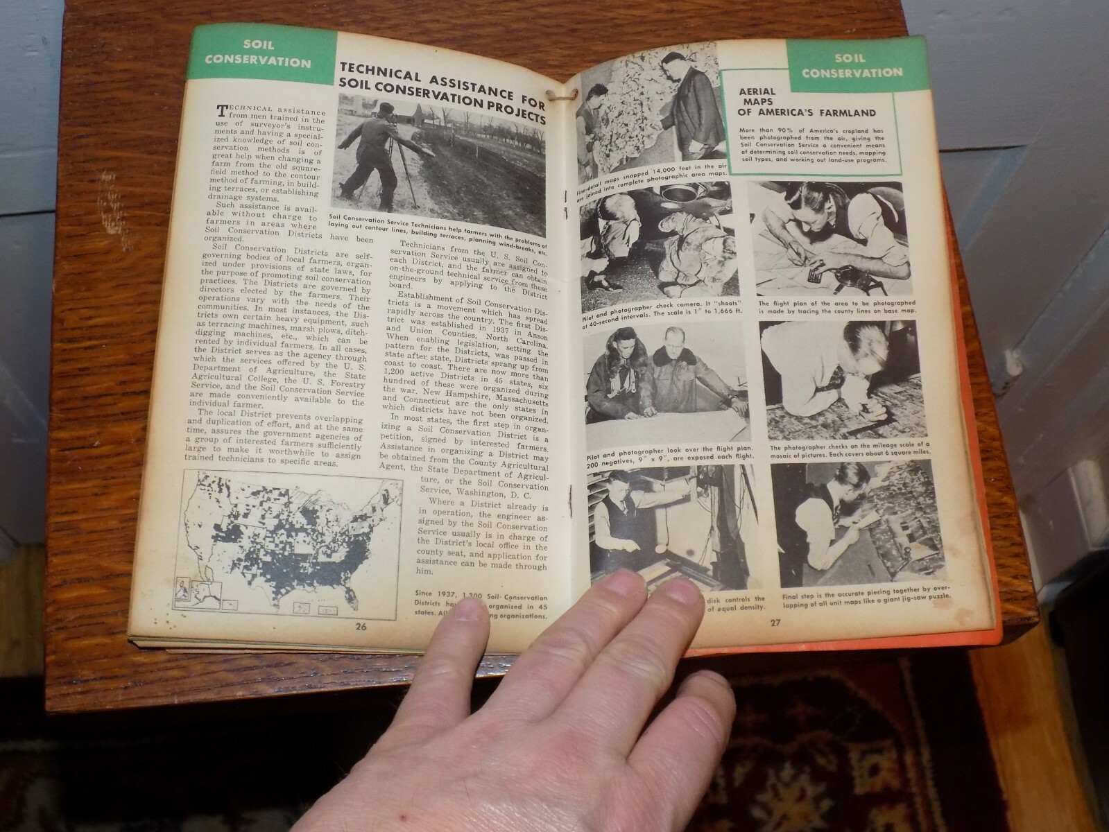 Vintage 1946-47 The Farm Book Cities Services Oils Booklet